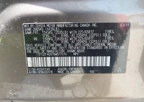 2T3ZF4DV7BW077014